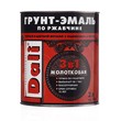 Эмаль молотковая DALI серебристая 2л.