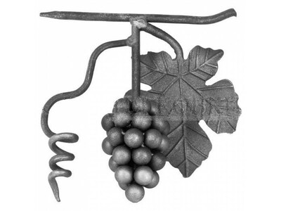 Виноград с листом SK 21.06 Размеры: 180х180