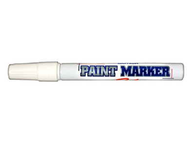 Маркер- краска белый  138х11мм