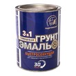 Эмаль по ржавчине Радуга б/сохн.30 мин.черная 1,9 кг.